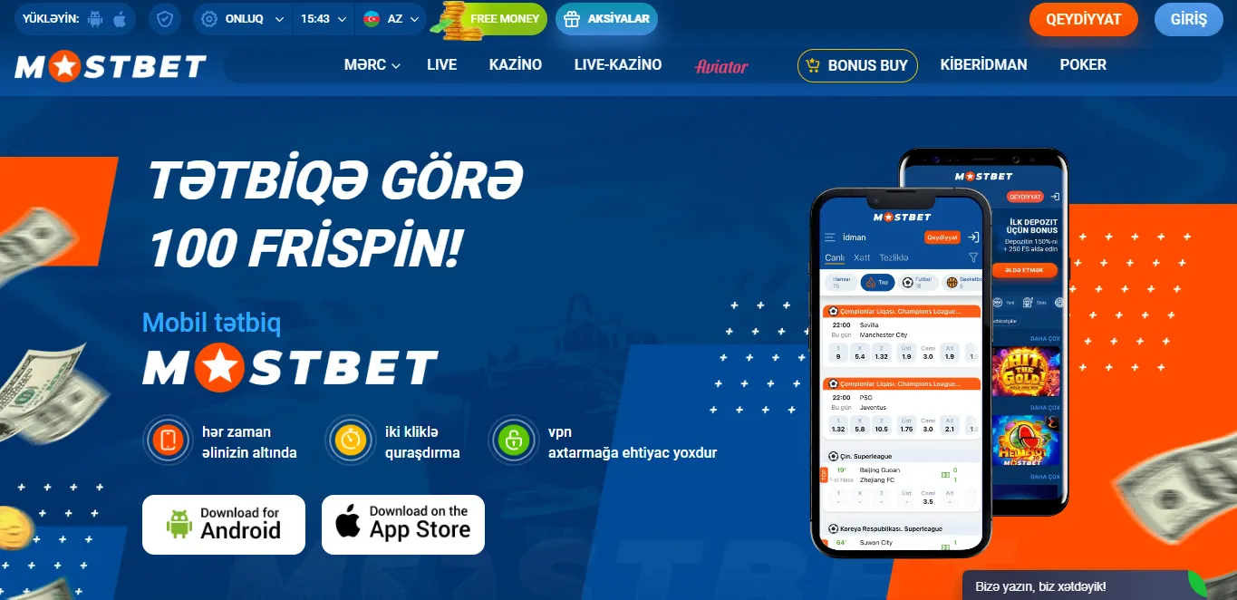 iOS — App Store vasitəsilə etibarlı Mosbet indir