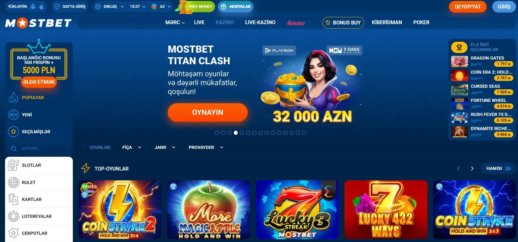 Mostbet indir üçün gizli mükafat: depozitsiz 1 000 manat
